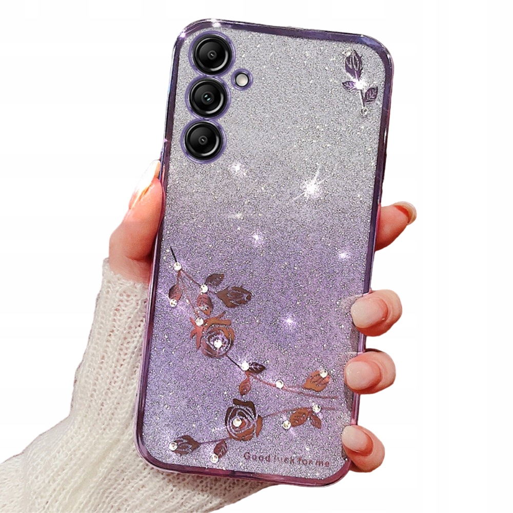 Etui Brokat Do Samsung Galaxy A35 5G Obudowa Plecki Futerał Kobiece