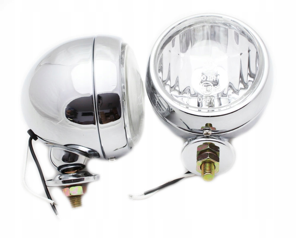 LIGHTBARY CHROMOWANE lightbar na gmole 2szt__ATEST, lampy boczne, halogeny