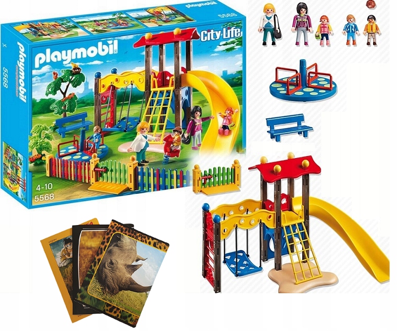 

*playmobil 5568 Plac Zabaw przedszkole zjeżdżalnia
