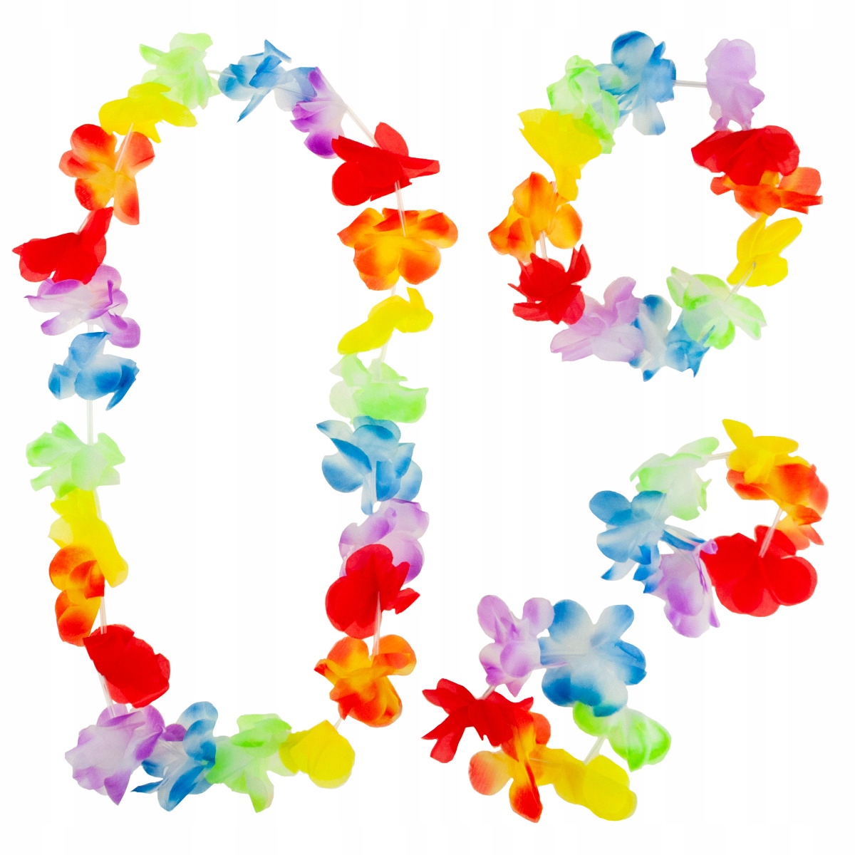 

Zestaw Hawajski Kwiaty Hawajskie Aloha Komplet