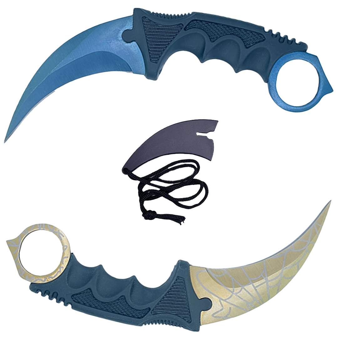 

2x Nóż Karambit Cs Go Treningowy Survivalowy