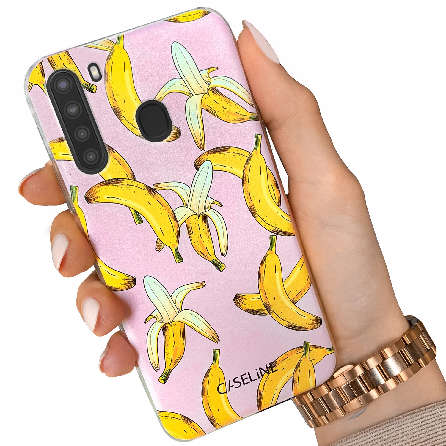 

Etui do Samsung A21 guma case wzory + szkło