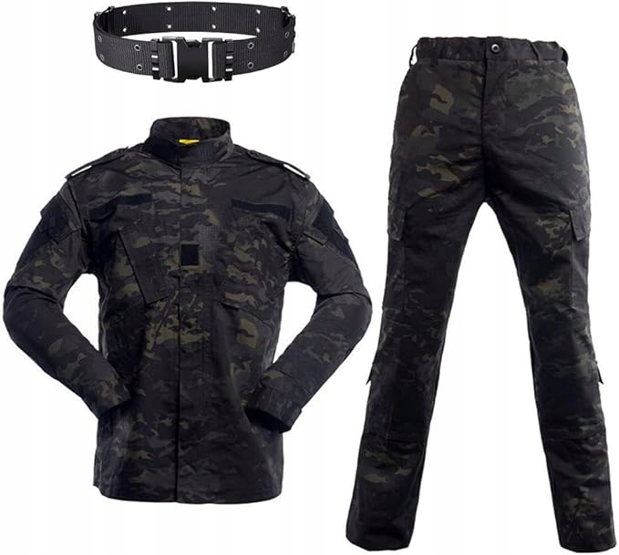 Spodnie bluza Moro XL Wiseonus Airsoft zestaw odzieży taktycznej