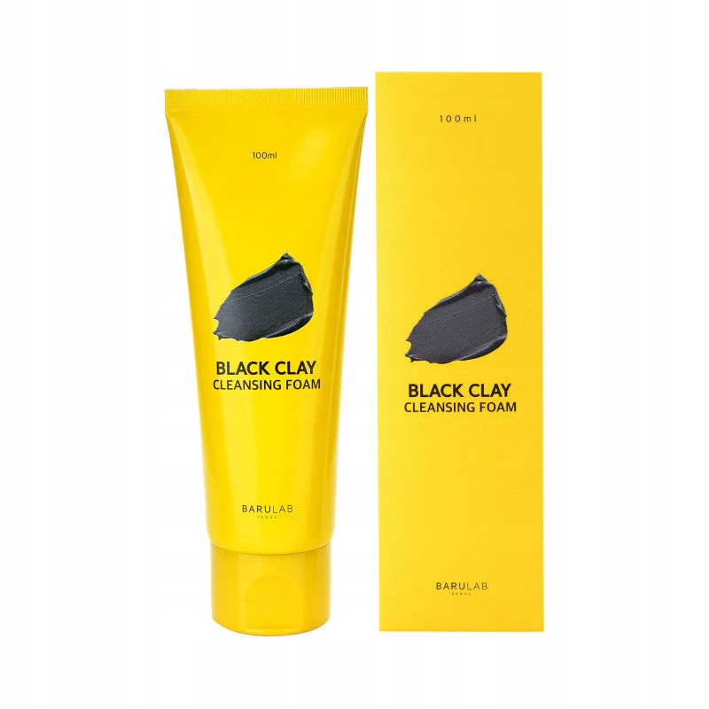 Barulab Black Clay Čisticí pěna s černým jílem 100 ml