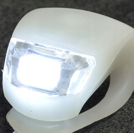 Oświetlenie rowerowe LED przód+tył białe Kod producenta HJ008-2