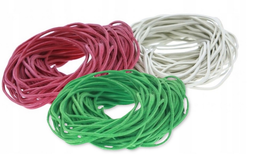 GUMKI RECEPTURKI 1 KG MOCNE rozmiar -40mm