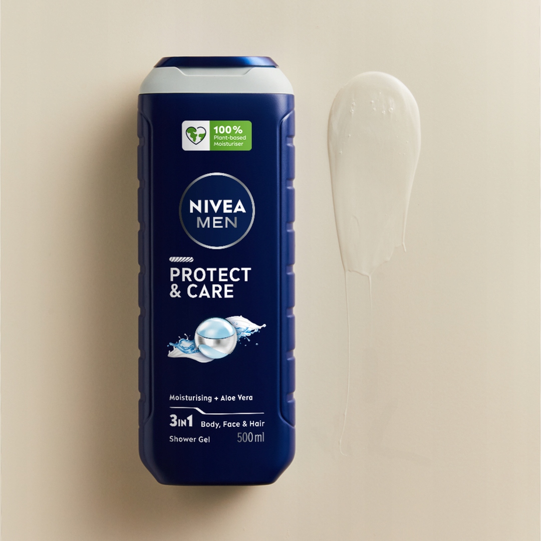 NIVEA PIELĘGNUJĄCY ŻEL POD PRYSZNIC PROTECT & CARE 500 ML Marka NIVEA Men