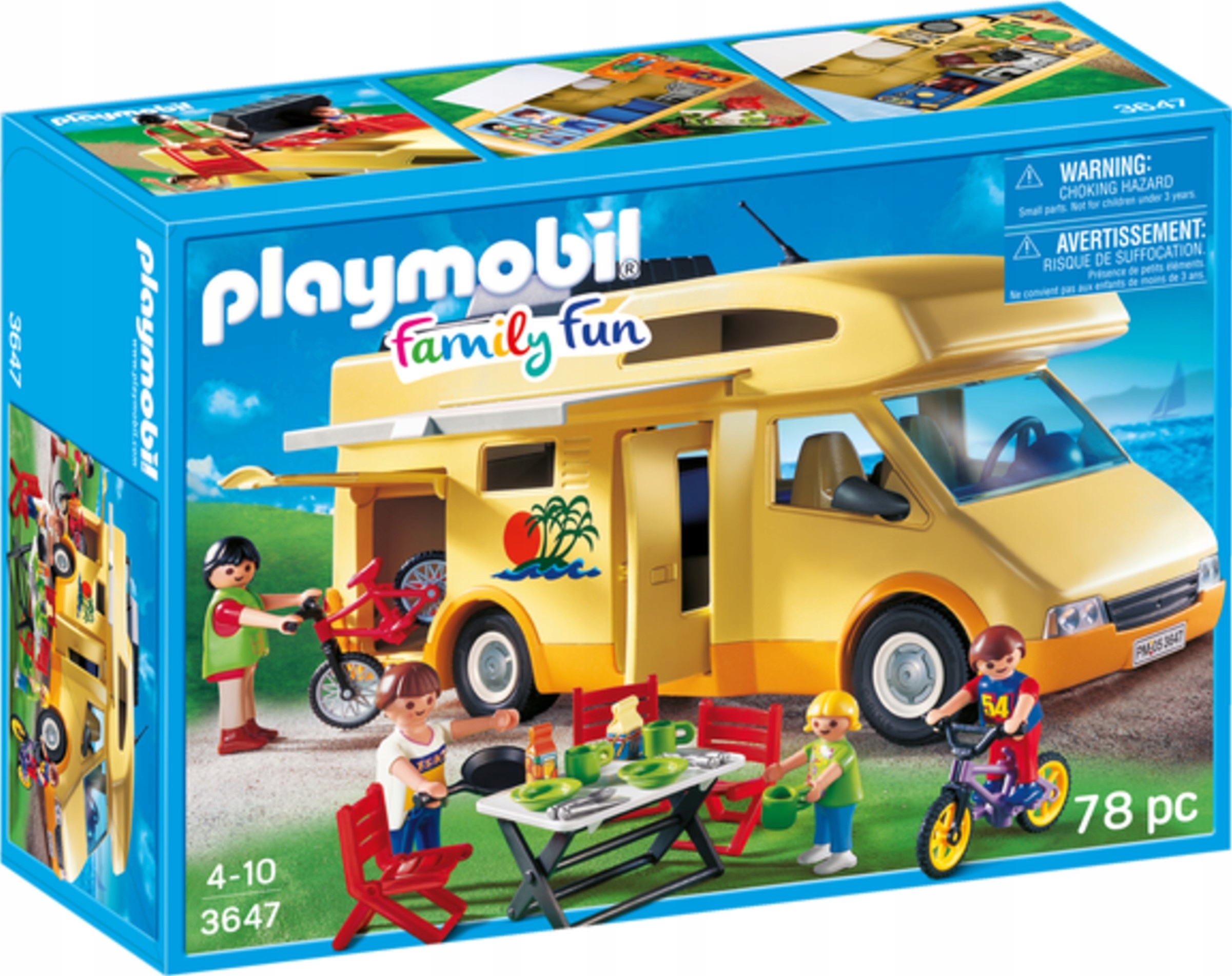 

Playmobil 3647 Family Fun Samochód campingowy