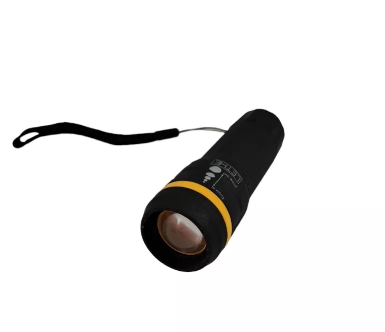 Latarka Led Zoom Lethe Żółta
