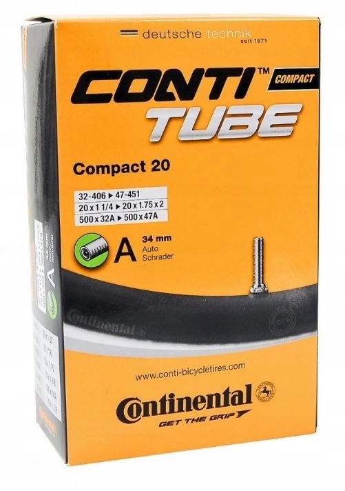 

Dętka Continental Compact 20 32/47-406 Av