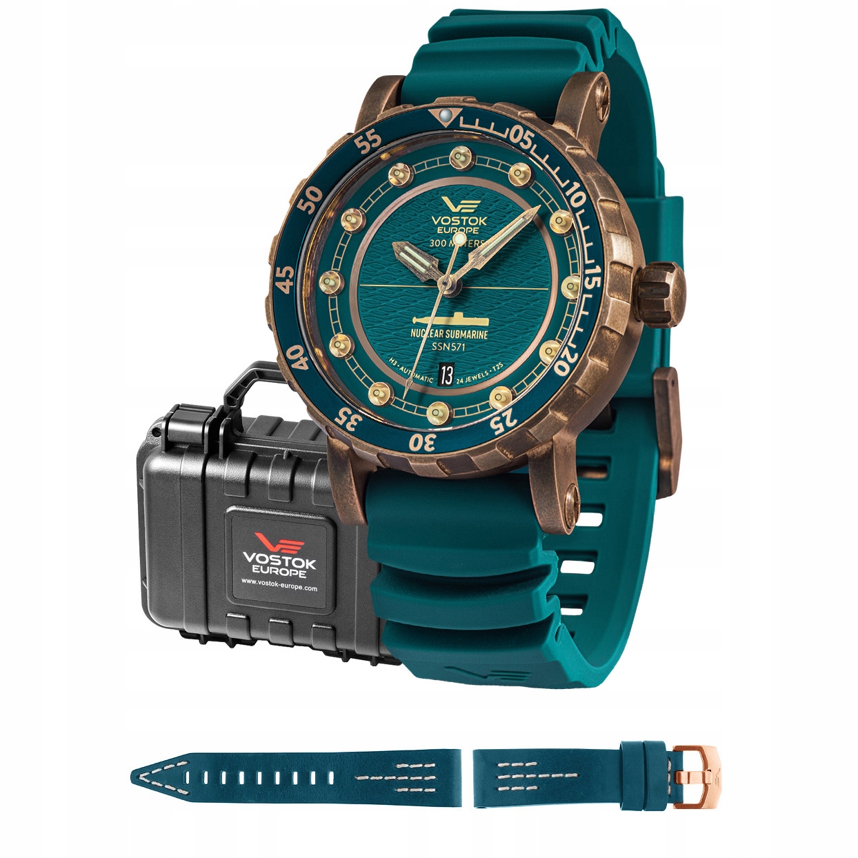 Pánské Hodinky Vostok Europe NH35A-571O609S zelené