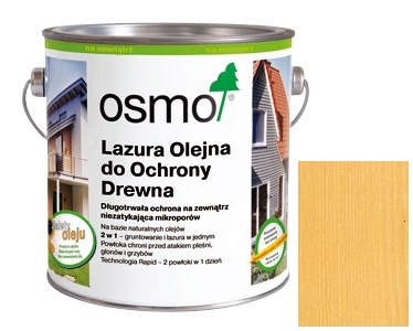 Osmo 710 2,5L Lazúra na fasády Pinie Wawa