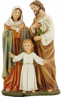 

Figurka Św. Rodzina Józef Maryja Jezus 15,6cm wys.