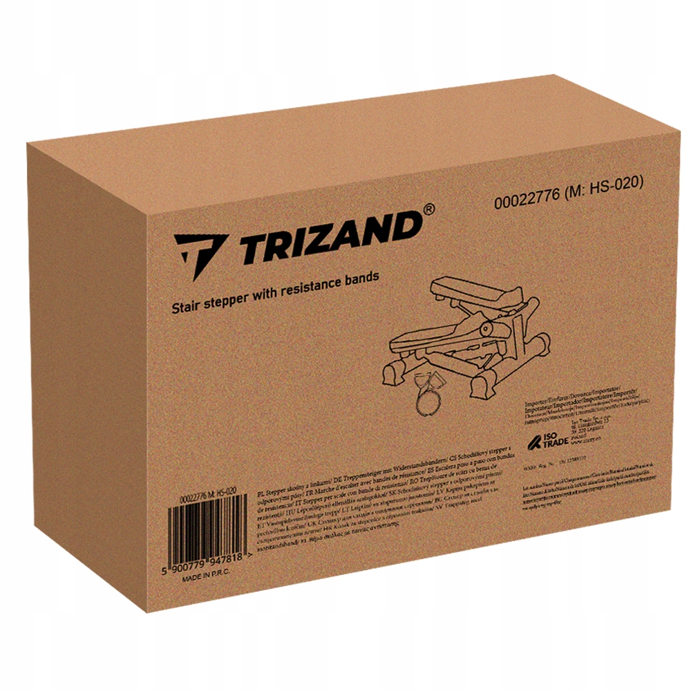 Степпер Twist для фитнеса Степпер с тросами Степ-аэробика Упражнения Counter Brand Trizand