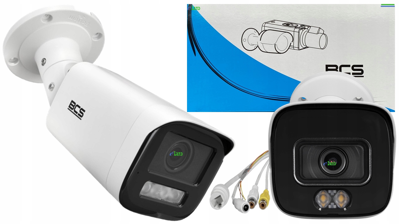 Kamera Ip BCS-L-TIP26FCR5L5-Ai1 6MPx; 2,8mm; Ir+led 50m, NightColor