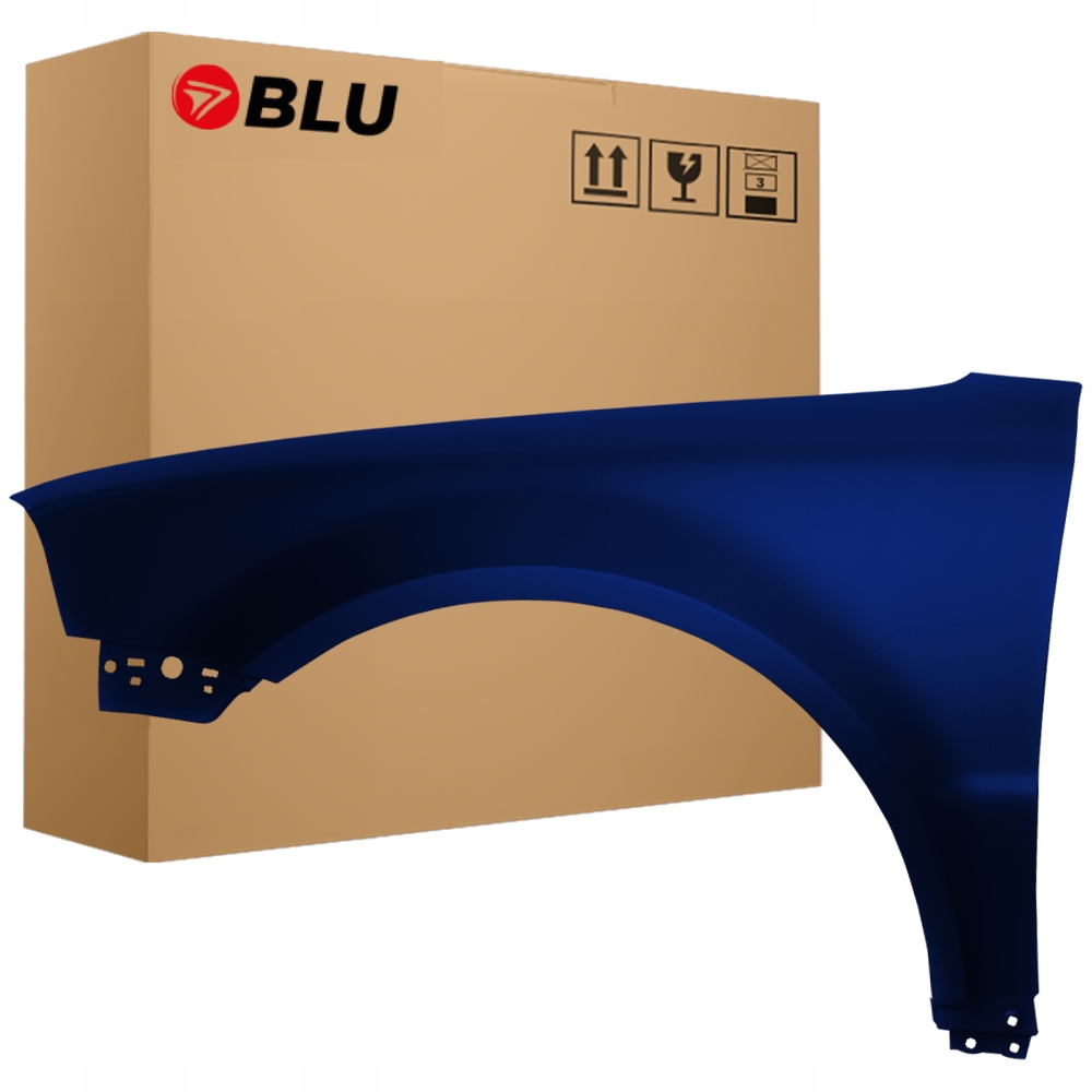 Blu Blatník Vw Passat B5 Lift Fl+ LA5E levý modrý 00-05 přední