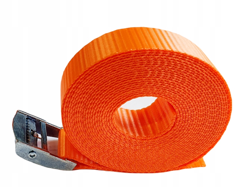 Pas transportowy z Klamrą 25mm 2m 250kg pas mocujący samozaciskowa klamra