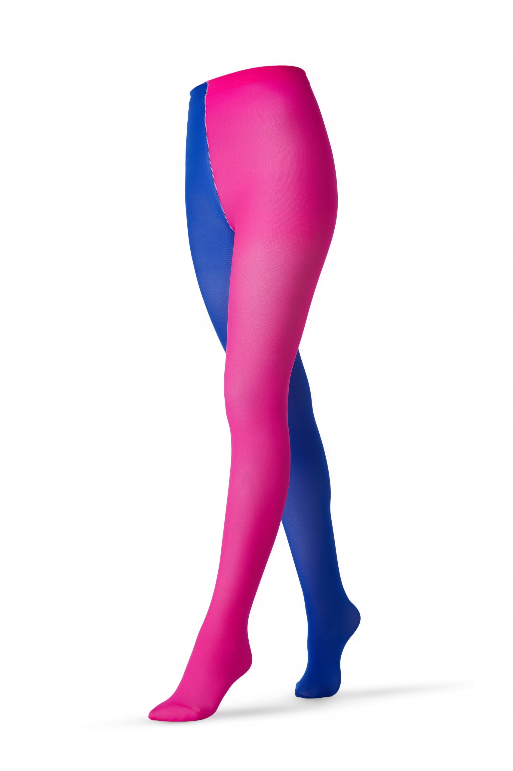 Oryginalne dwukolorowe rajstopy 60 den Rozmiar 3