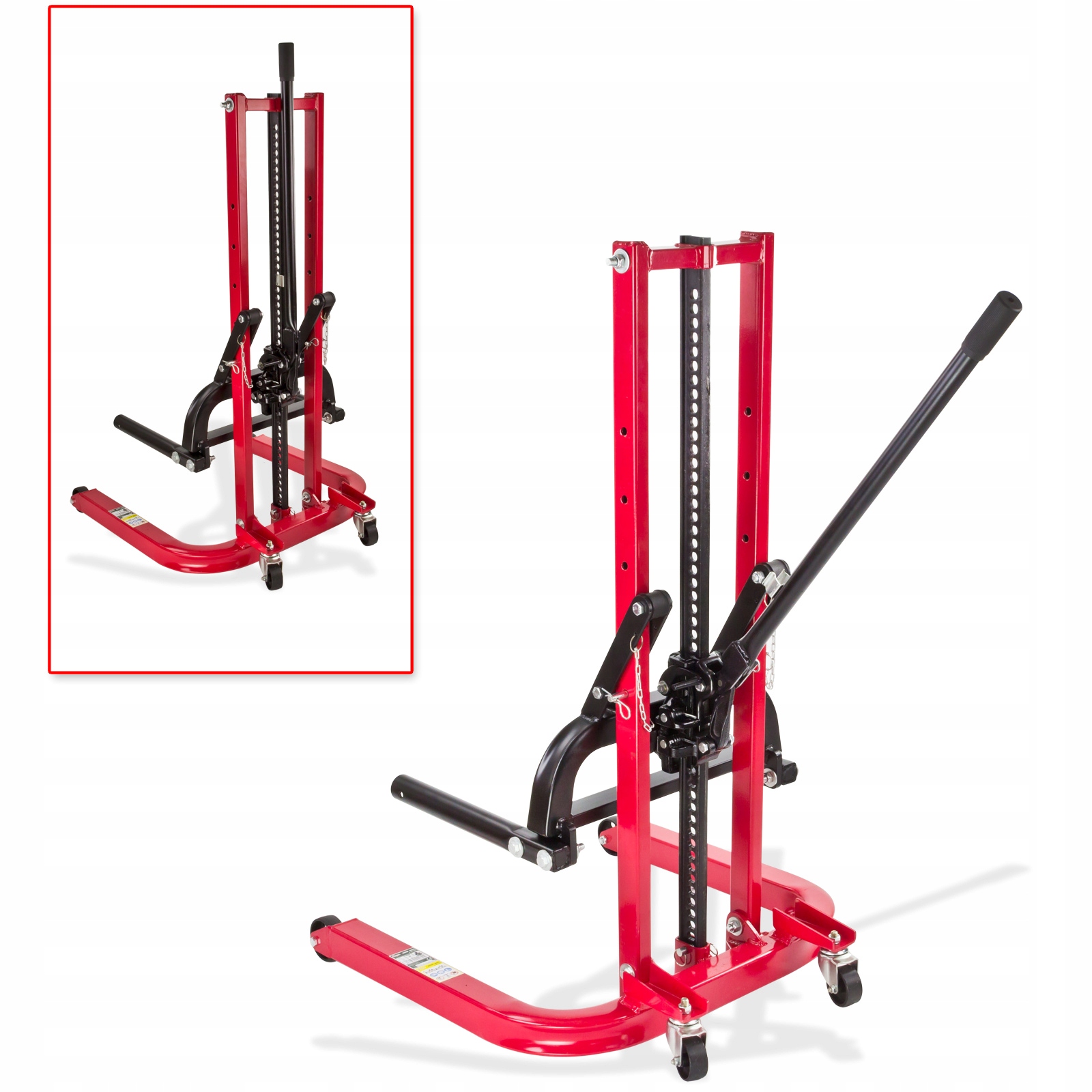 SINGLE-COLUMN MOBILE MESHWORK JACK Lifting capacity 900 kg