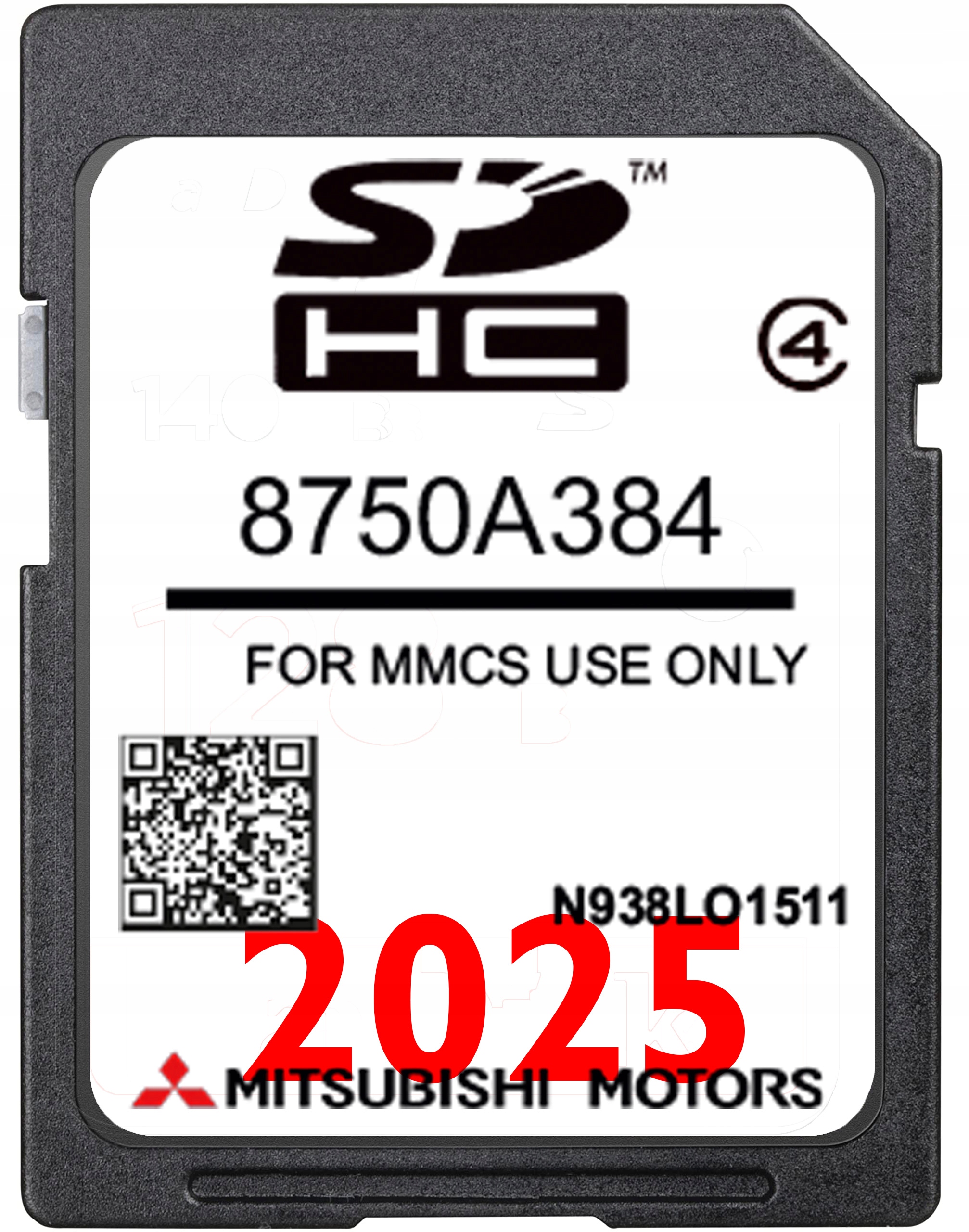 Karta Sd Mapa Mitsubishi Mmcs W-11 W-12 2025 Outlander Asx Pajero Europa