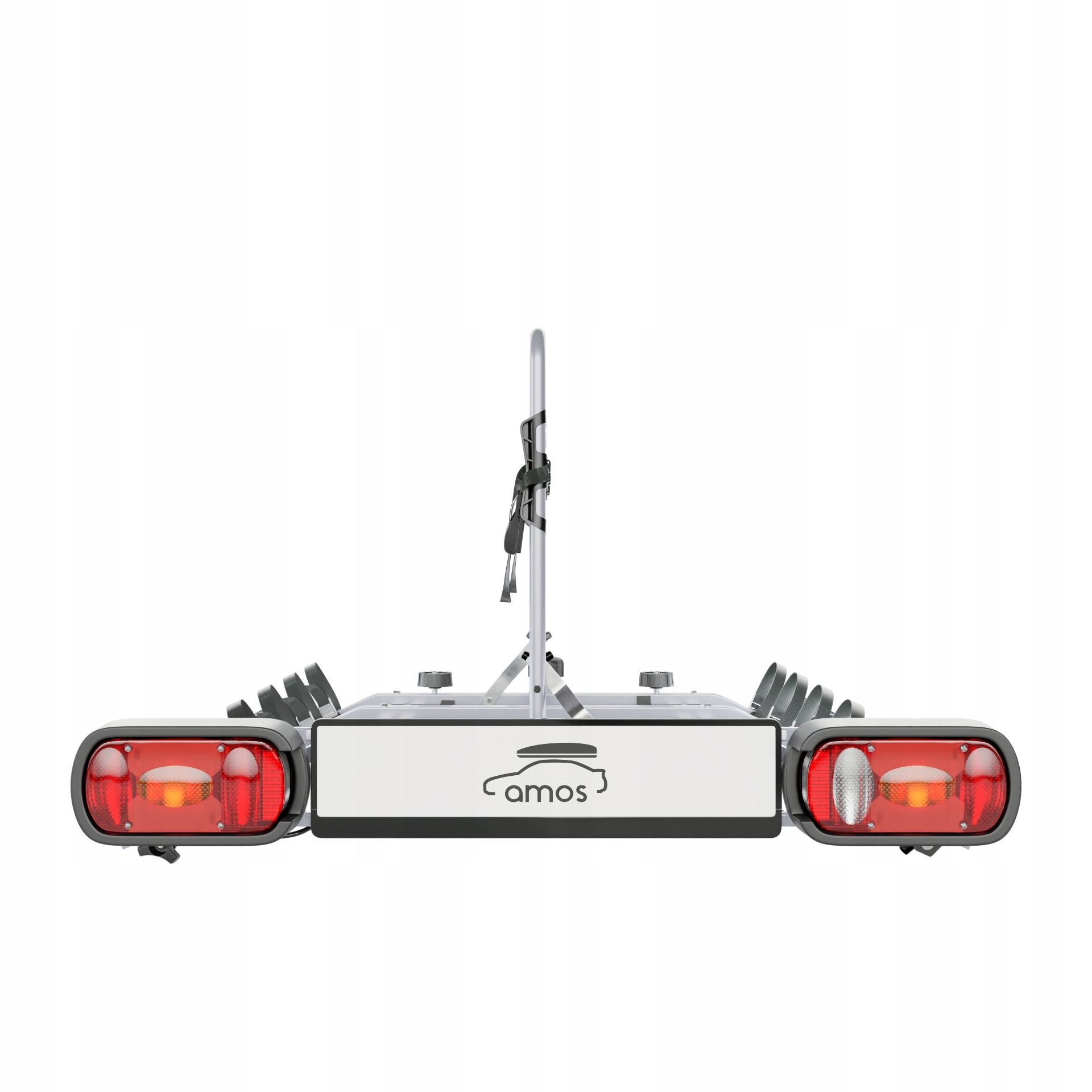 ZAMYKANY BAGAŻNIK ROWEROWY NA HAK 4 ROWERY TYTAN 13 PIN UCHYLANY 75KG 2024 Liczba rowerów 4