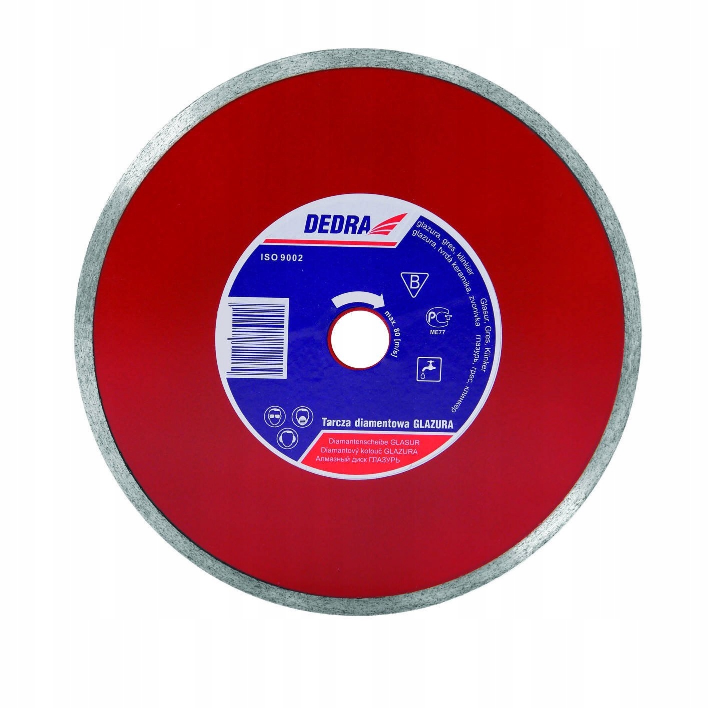 

Dedra H1124 Tarcza Tnąca do ceramiki 180/22,2mm