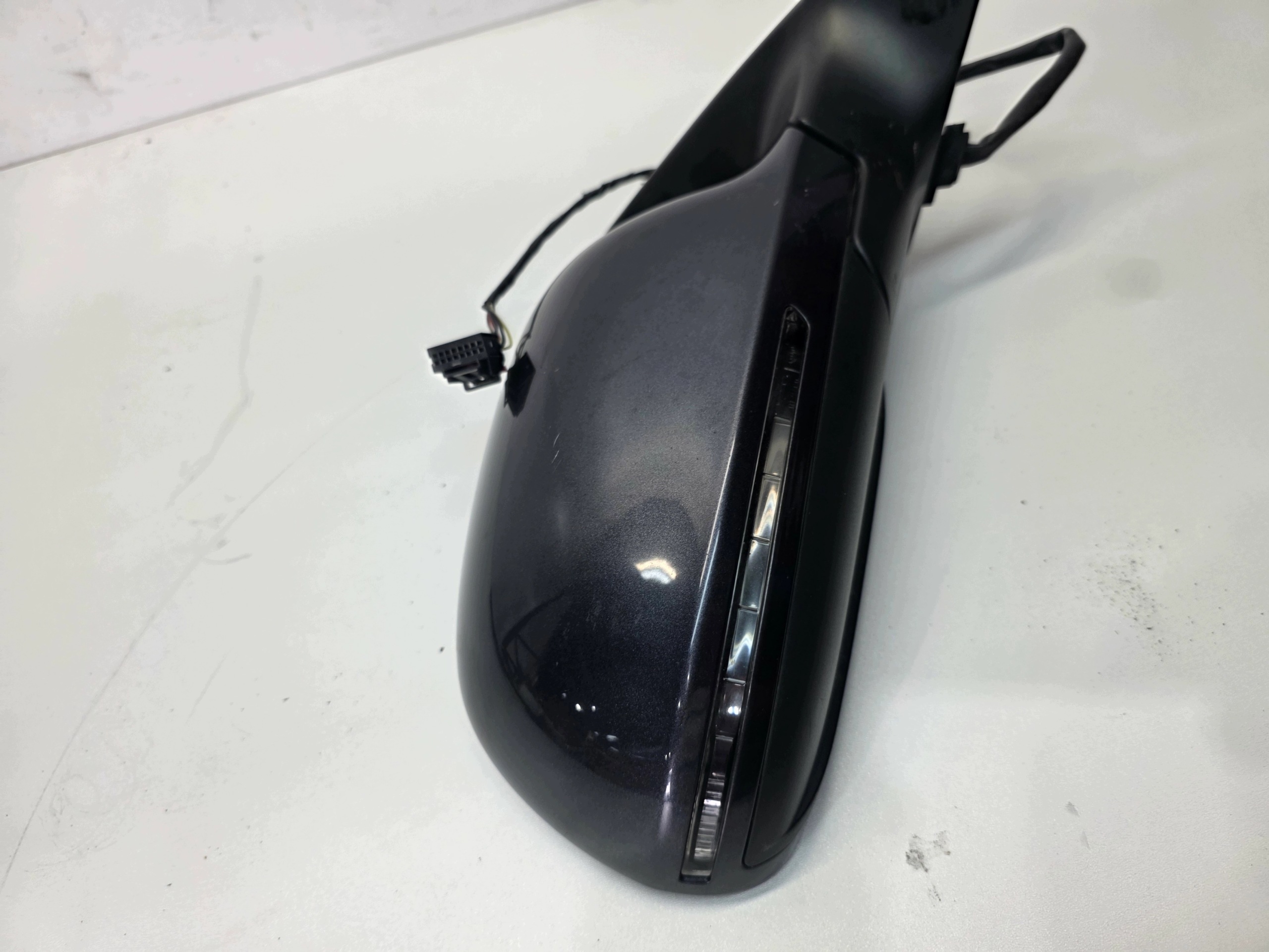 mirror right front AUDI A6 C6 LIFT LZ7Q 6-PIN EUROPA