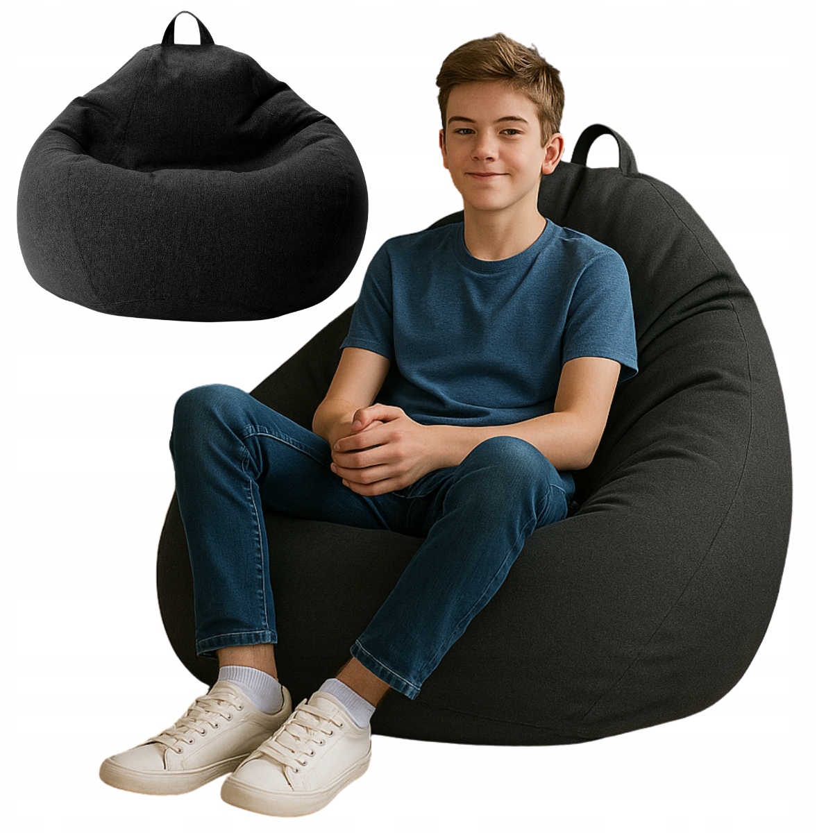 Sedací Taburet , Taburet , 185 l, Ad.con , Eps, černý