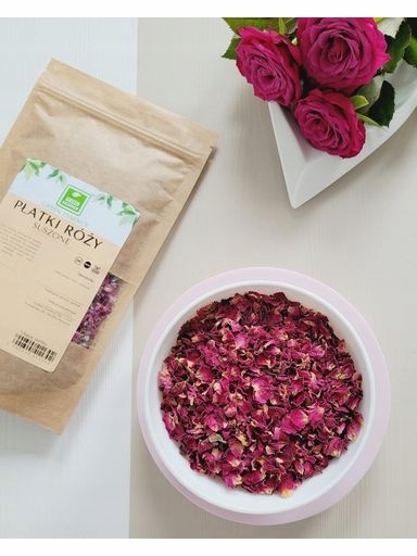 Levně 3 X Green Essence Růže sušené plátky růže 100 g dekorace na čaj