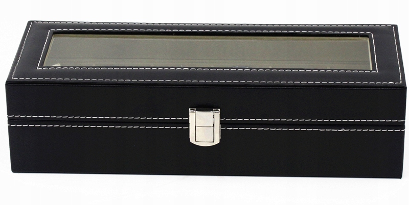 PUDEŁKO ETUI ORGANIZER SZKATUŁKA NA ZEGARKI 6 SZT KASETKA NA PREZENT EAN (GTIN) 5904121942148