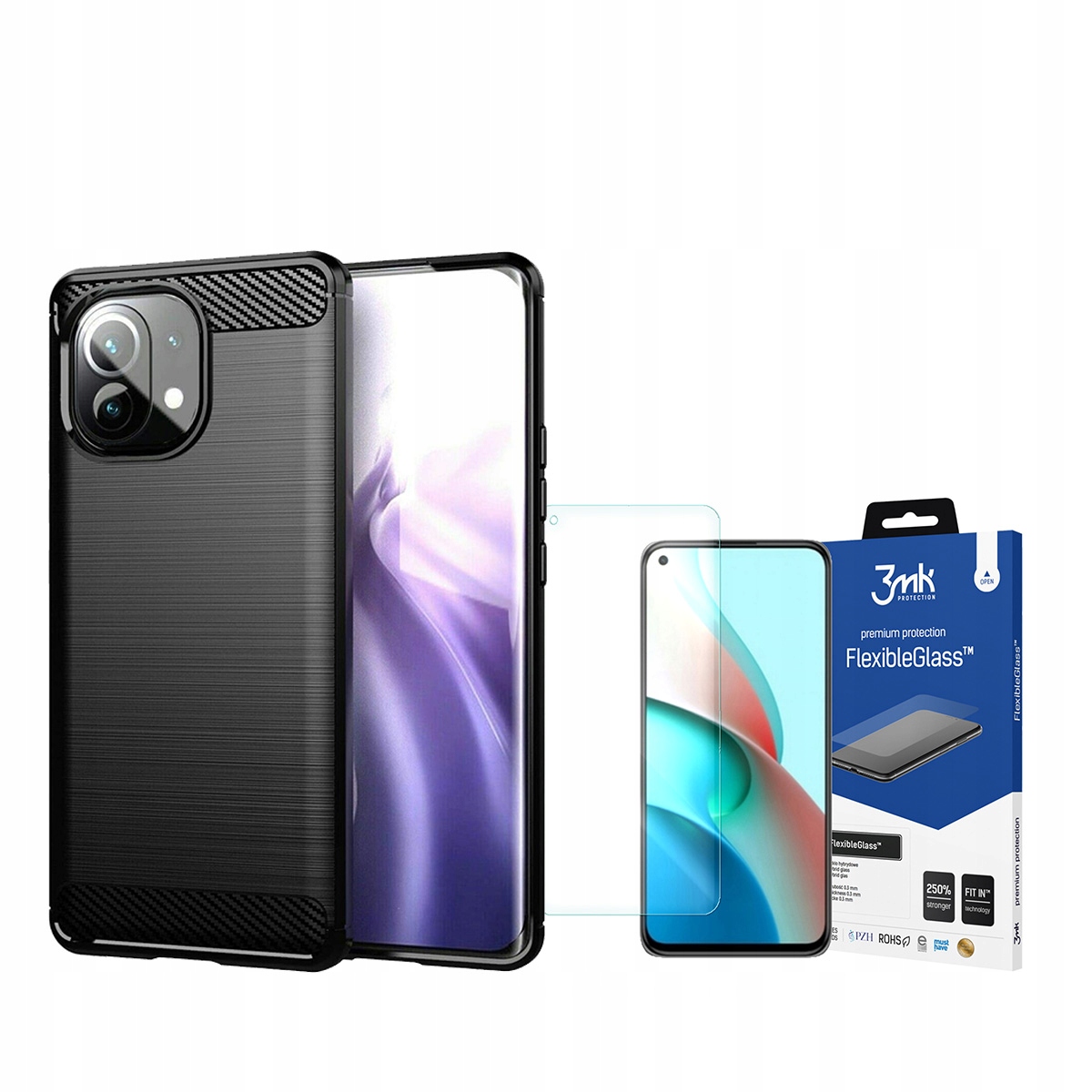 

Etui Case Do Xiaomi MI 11 Lite/ Lite 5G +szkło 3MK
