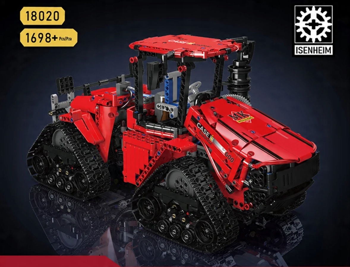 Bloki traktora vadāms CASE 1698-bloki 3 dzinēju pilots 45cm PNEUMĀTIKA Laba braukšana