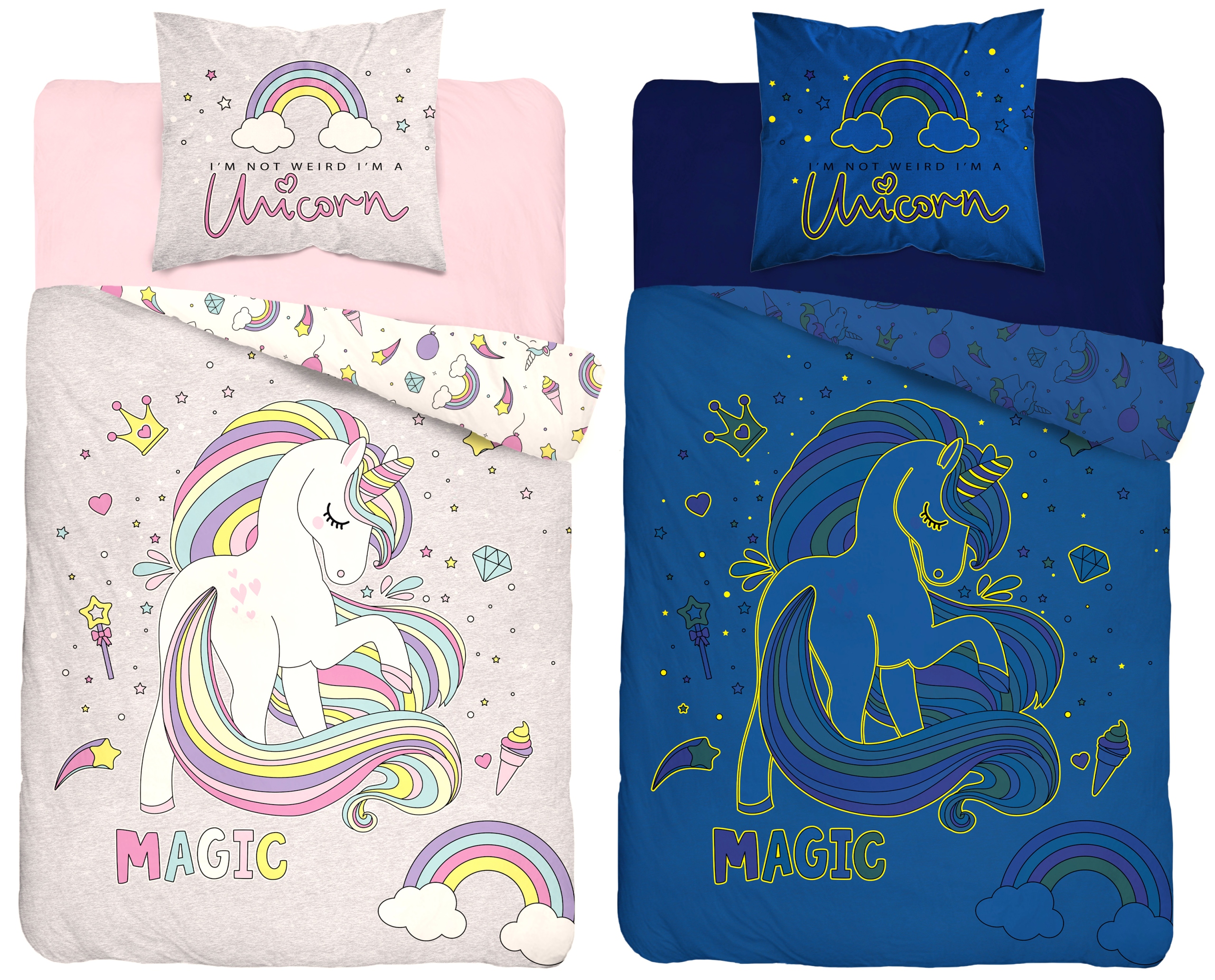 

Pościel 160x200 koń Konik Jednorożec Unicorn Pony