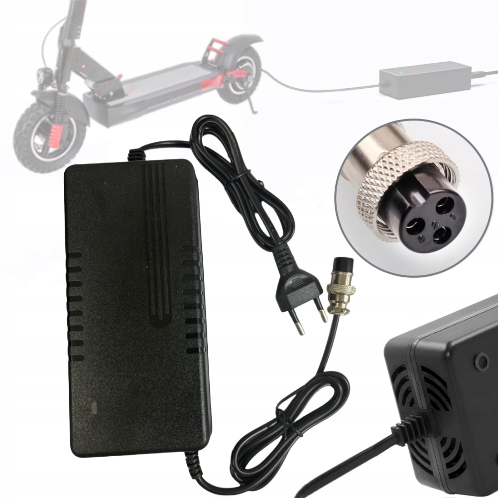 Zamiennik Ładowarka Zasilacz Motus Pro 10 Techlife X7 X8 58.8V Wtyk GX16