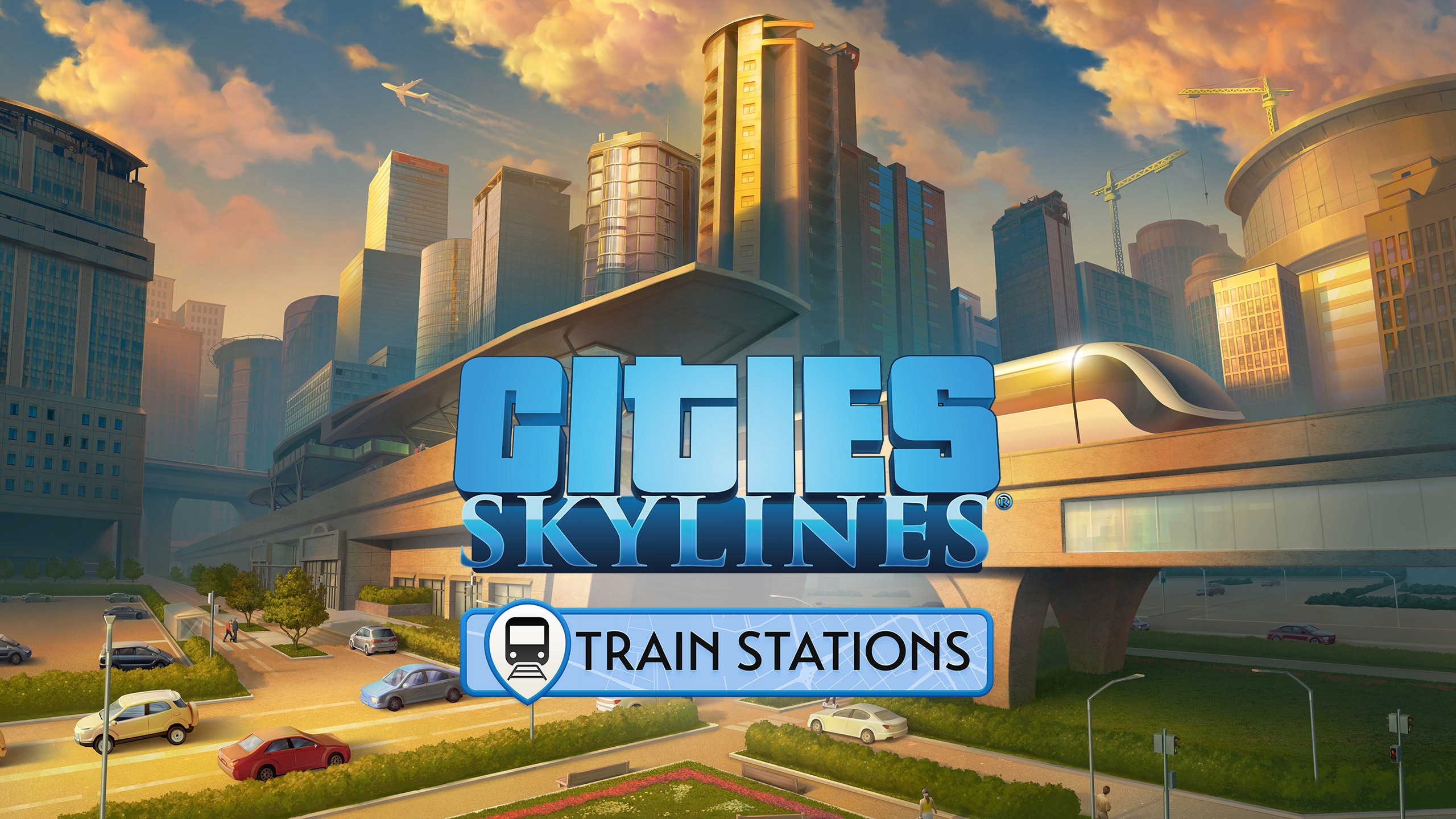 CITIES SKYLINES TRAIN STATIONS KLUCZ STEAM PC PL - Stan: nowy 13,19 zł ...