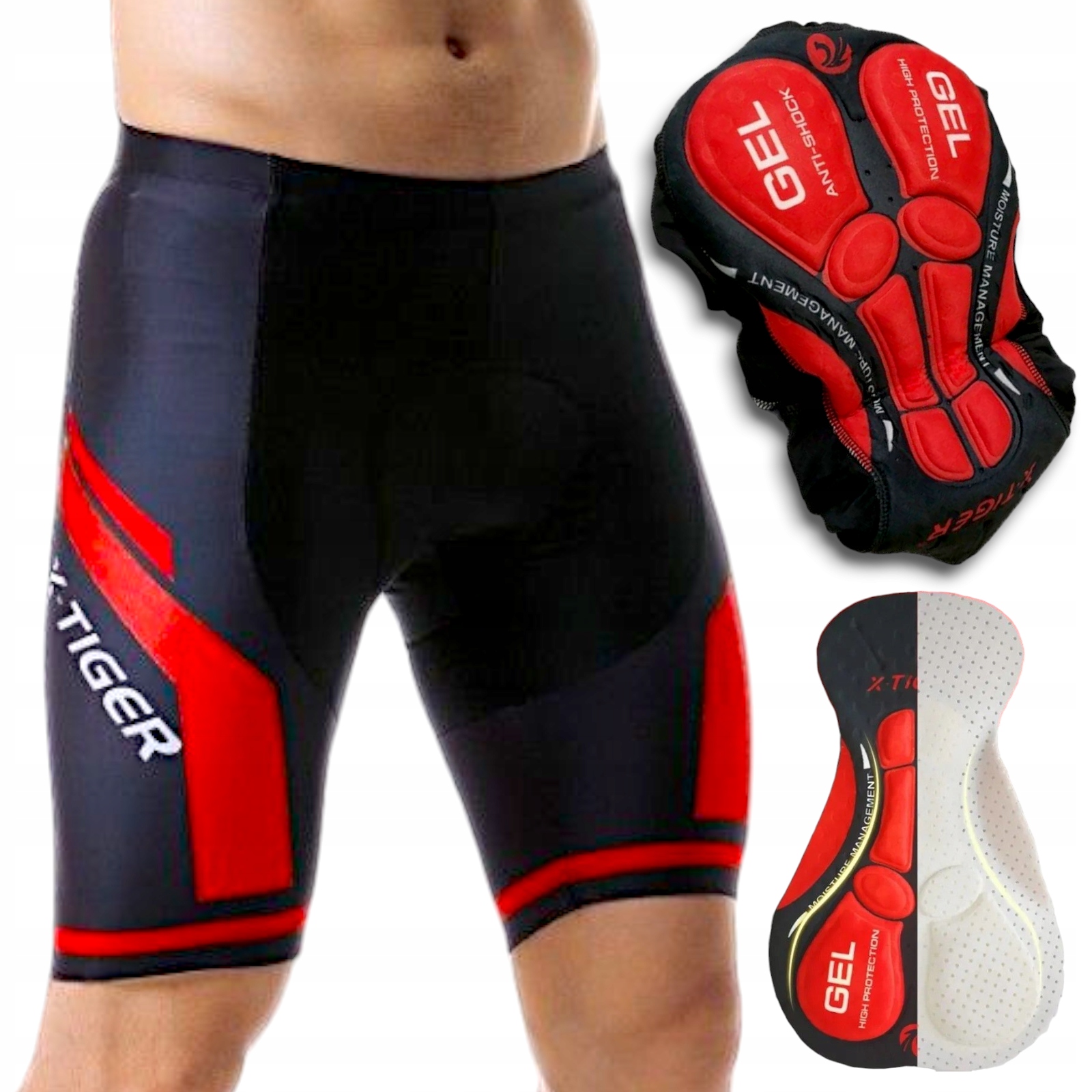 Kraťasy S Krátkou Gelovou Vložkou 5D Uv