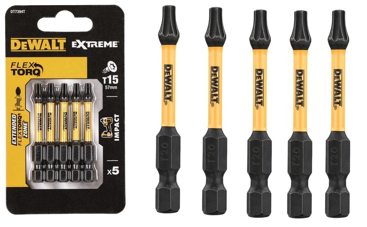 

Dewalt Końcówka Udarowa T15x50 /5szt. Extreme Impa