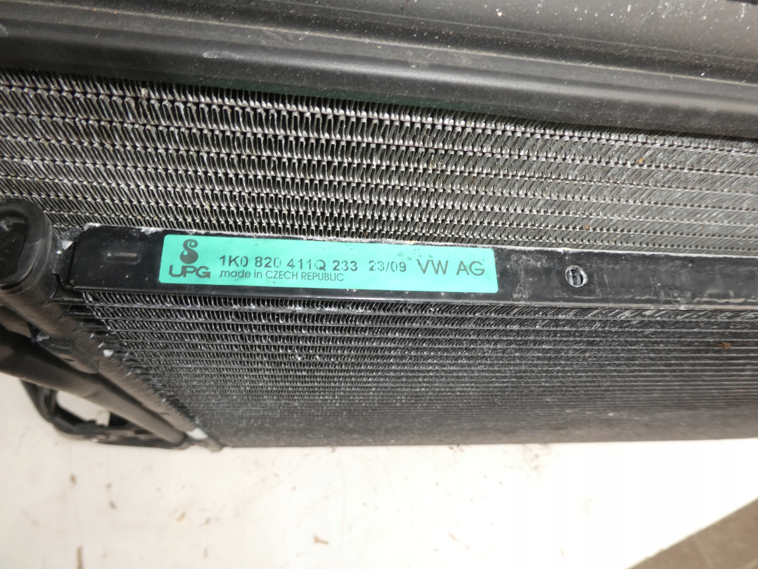 KOMPLET Radiateur A3 GOLF VI OCTAVIA JETTA YETI 1.4