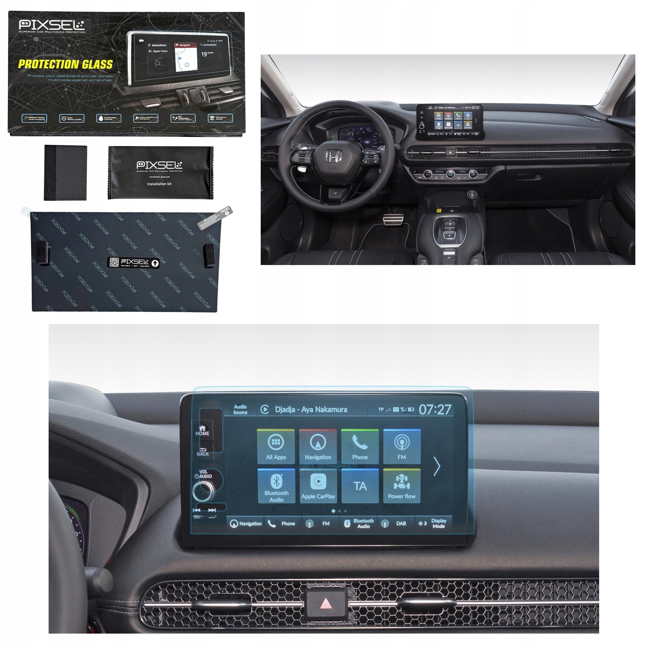 Antyodciskowe Matowe Szkło Ochronne Honda ZR-V-11“ 2022-na monitor