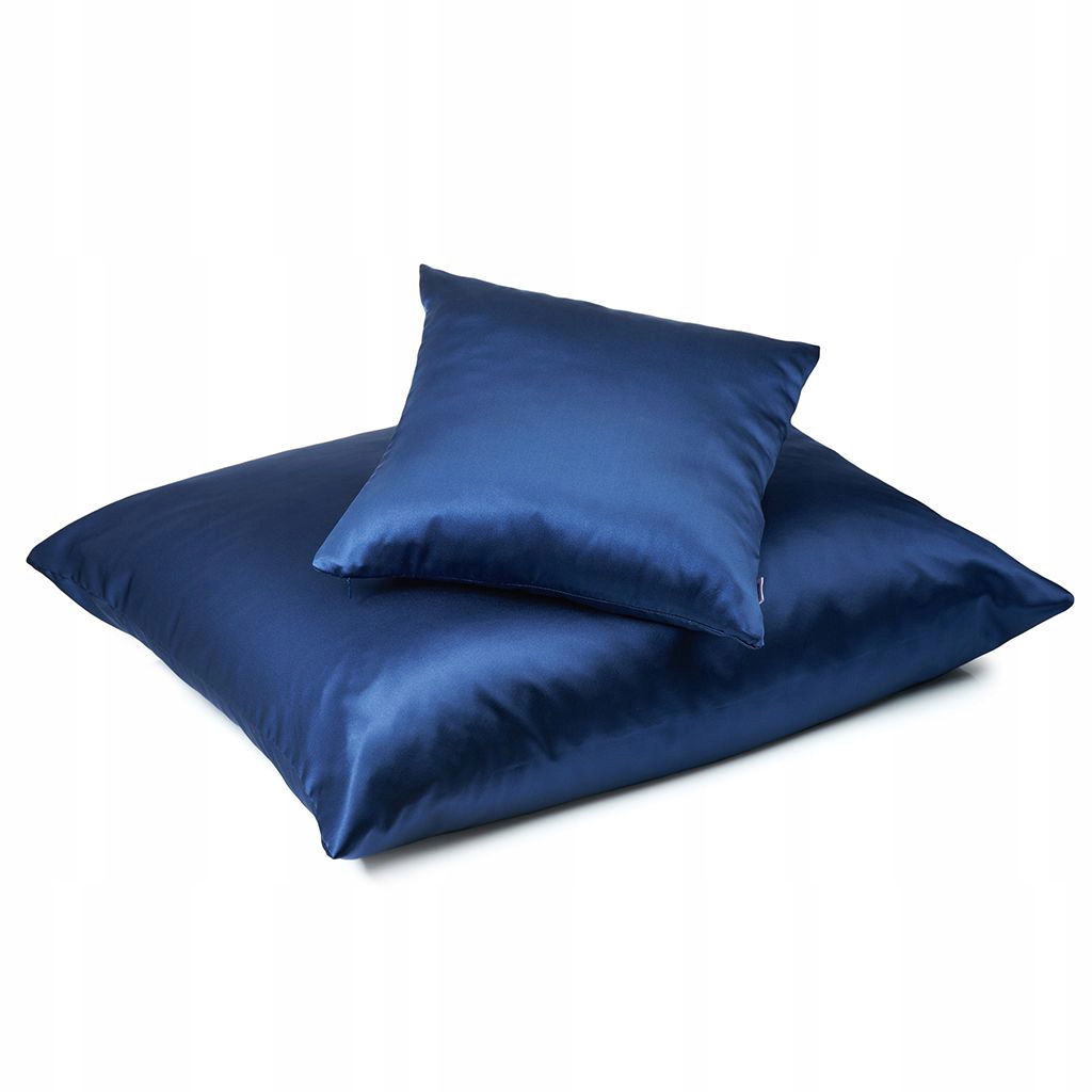 

Poszewka jedwabna, 100% jedwab morwowy- granat