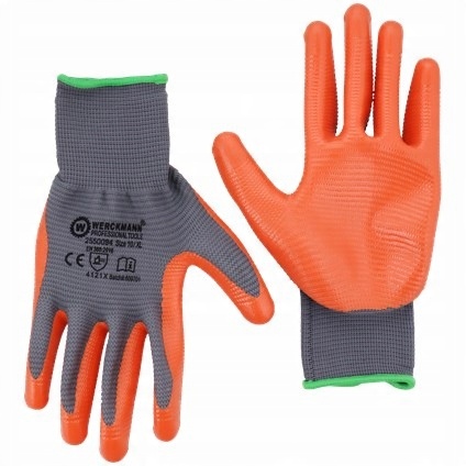 

Rękawice robocze Werckmann 10/XL Nitrile
