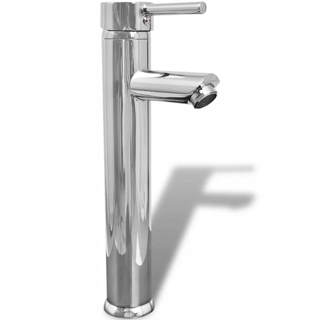 Chromovaná umyvadlová baterie s pákou 30 cm, stříbrná