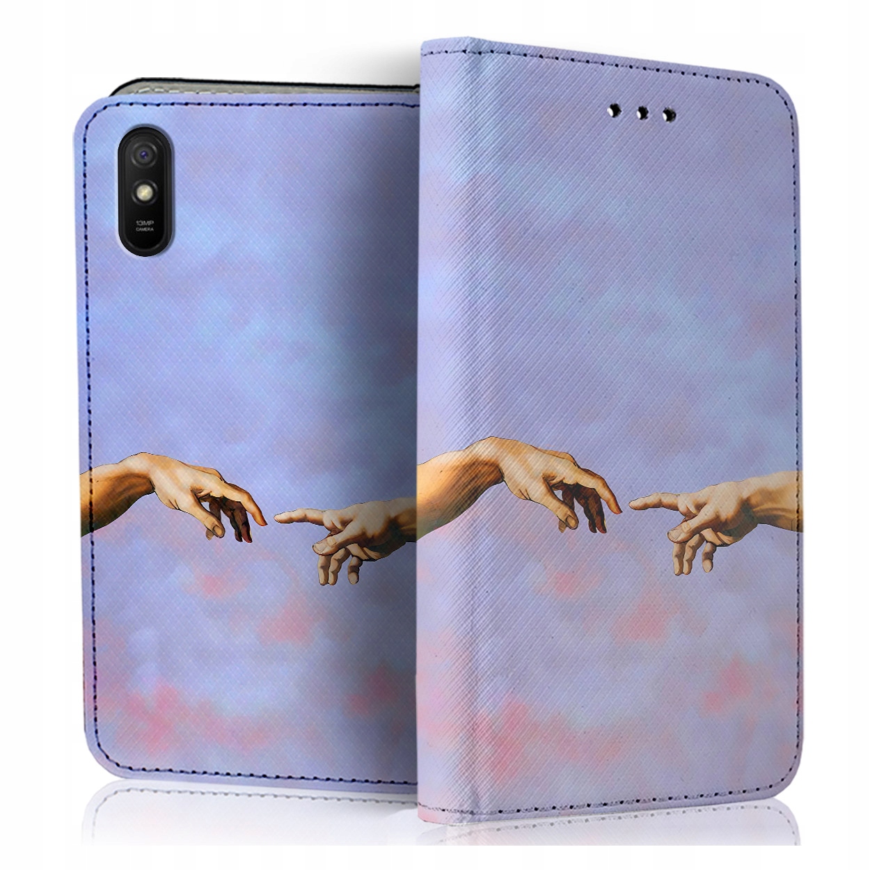 Etui Z Klapką Na Telefon Xiaomi Redmi 9A Case Pokrowiec Szybka Szkiełko