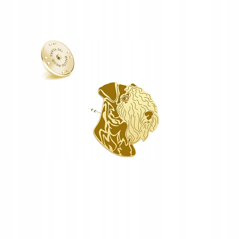 Odznak s psem Lakeland teriér 925 Žena, šperky, Dedikace