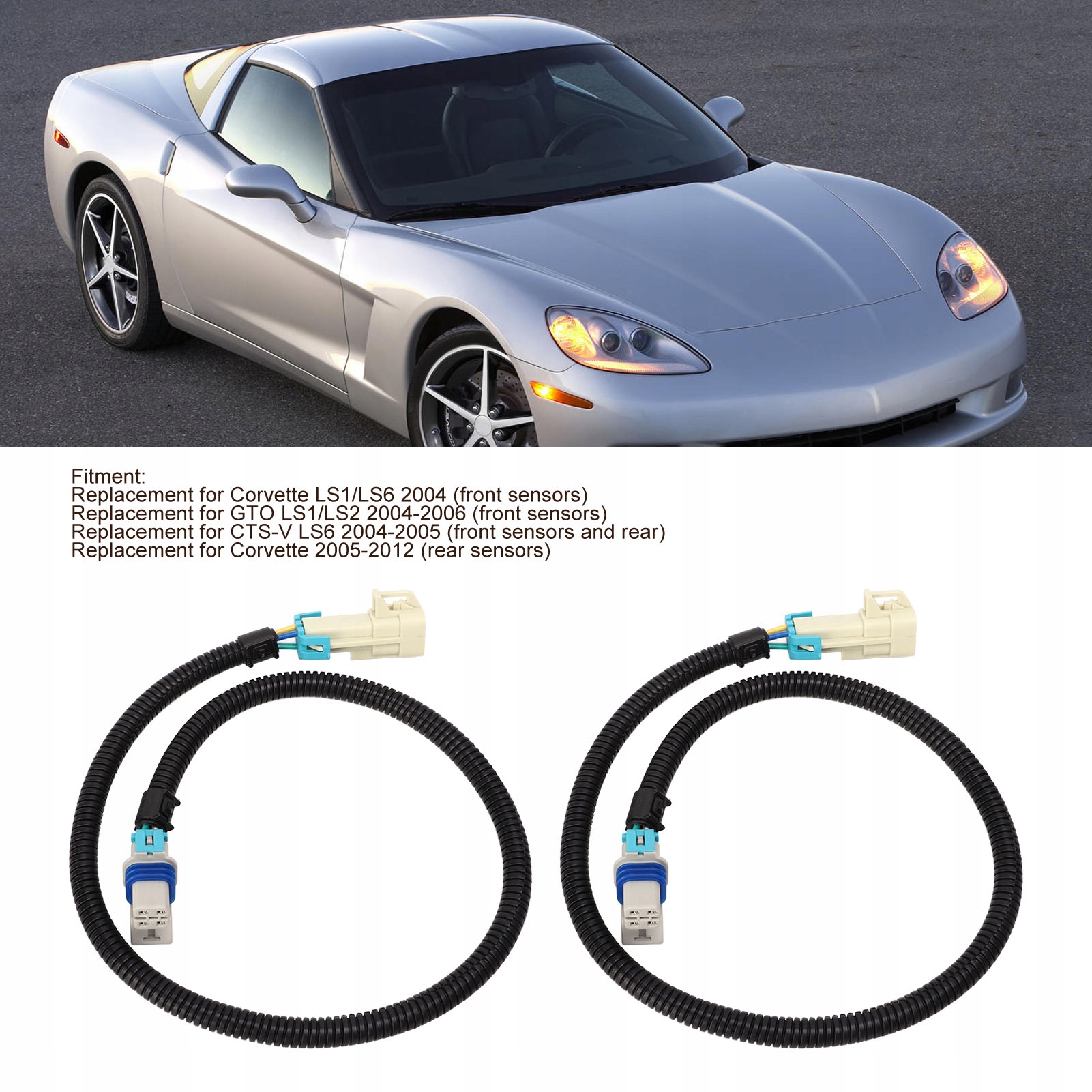 2 szt. 24 cale nagłówek czujnika O2 Wymiana Typ samochodu Niezdefiniowany