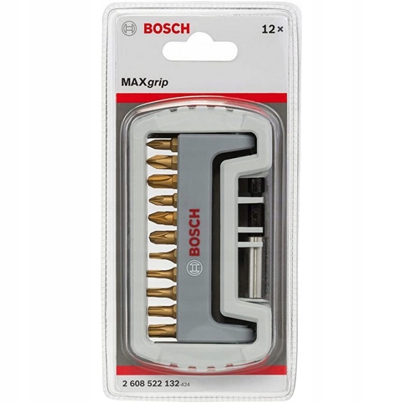 

Bosch zestaw bitów MAXgrip tytan wytrzymały