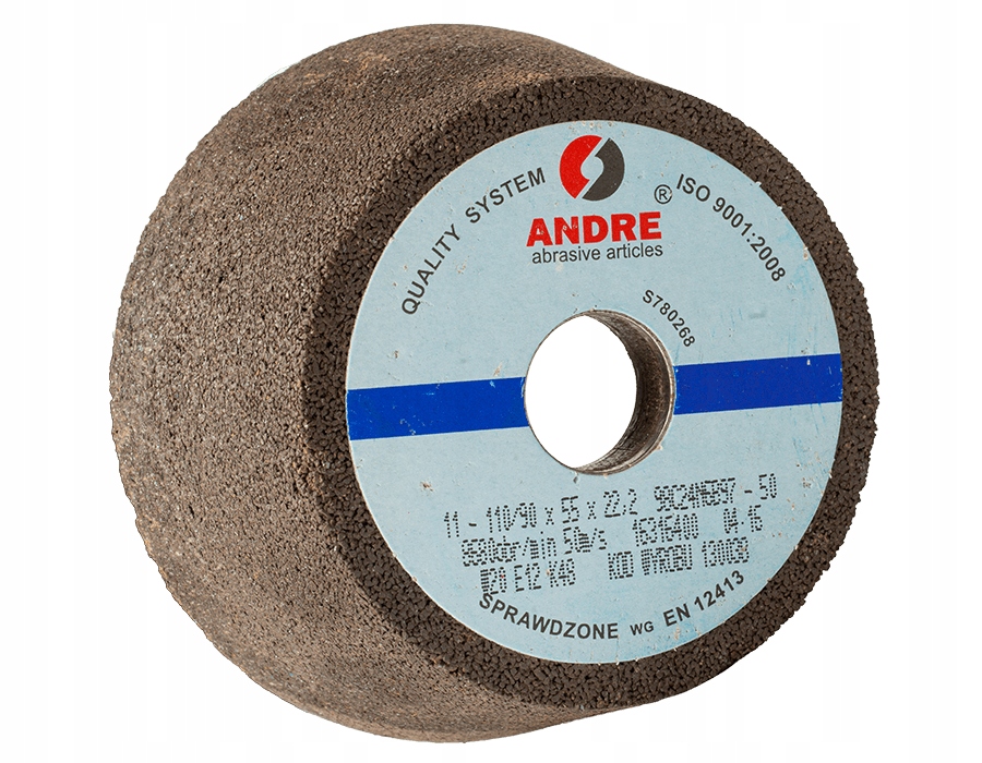 Hrncový brusný kotouč hrnkový 110/90x55x22,23 98C 16N 8ks živ. T11 Andre