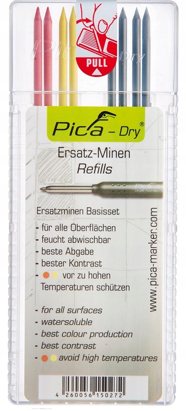 

Pica Dry 3030 Wkłady Kolorowe Zapasowe 8SZT