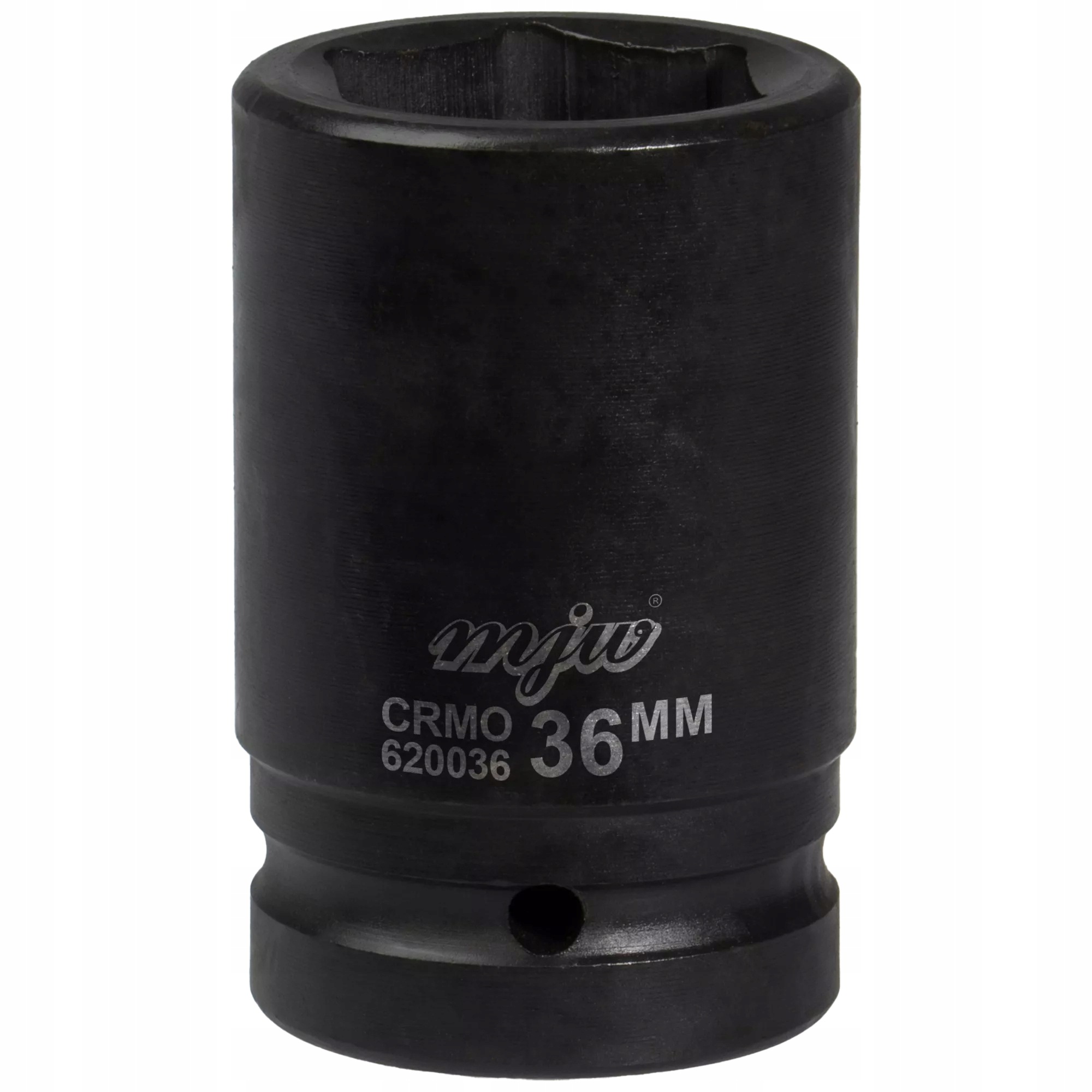 Mjw Nasadka udarowa długa 1" 36 mm 6-kątna CrMo Din 3121 do klucza