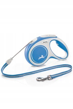 Levně Vodítko Flexi Comfort New M lanko 5m/20kg modrá